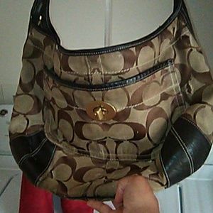 Monogram cc coach bag